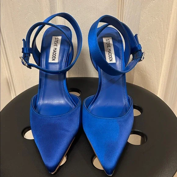Steve Madden Satin Heels Size 8 - Picture 4 of 9